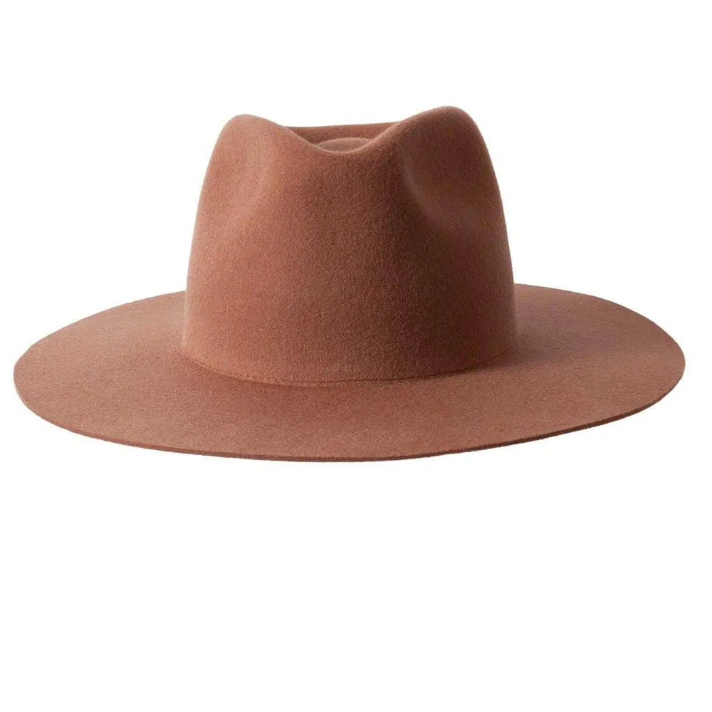 Rancher | Mens Wide Brim Felt Fedora Hat sold by American Hat Makers product image thumbnail 4