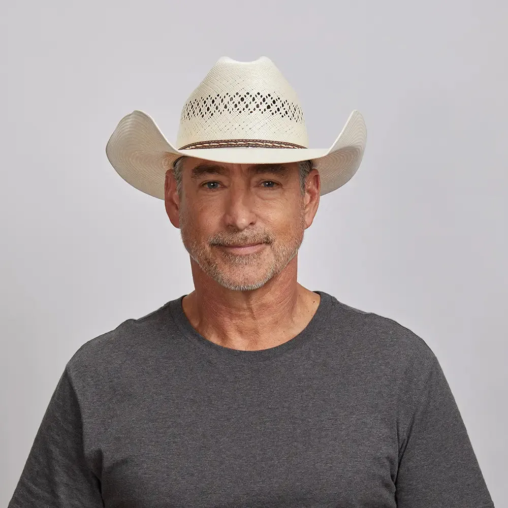 Lasso | Mens Straw Cowboy Hat sold by American Hat Makers