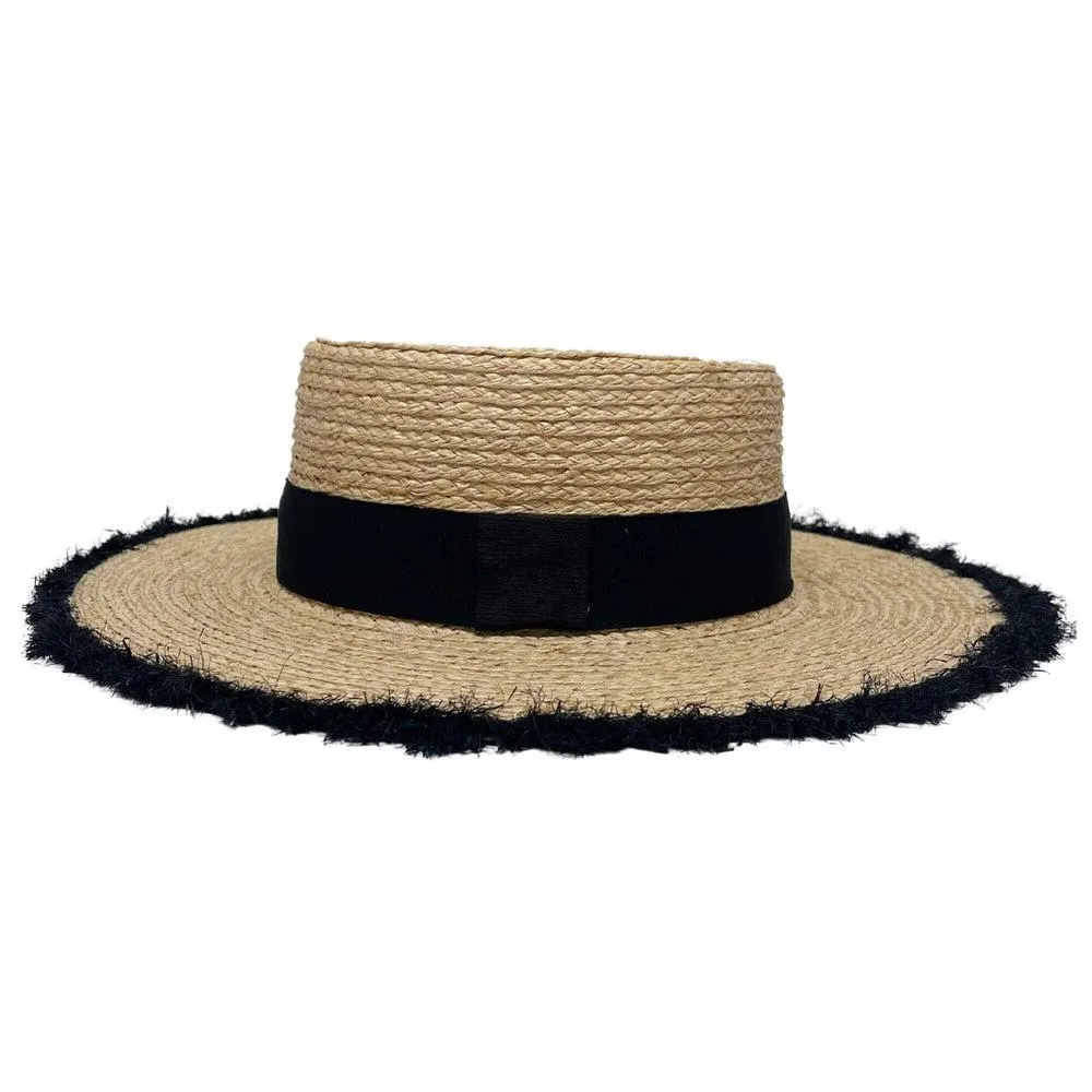 Brookside | Womens Straw Sun Hat sold by American Hat Makers