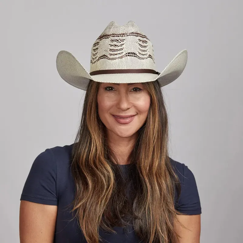 American Trail | Womens Straw Cowgirl Hat sold by American Hat Makers
