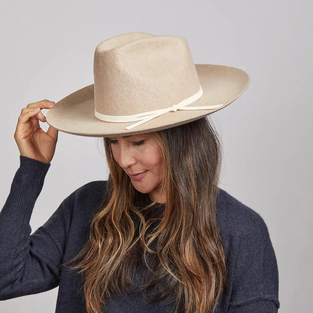 Crescent | Womens Flipped Brim Felt Hat sold by American Hat Makers product image thumbnail 3