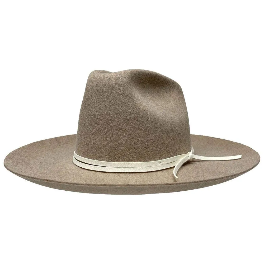 Crescent | Womens Flipped Brim Felt Hat sold by American Hat Makers product image thumbnail 2