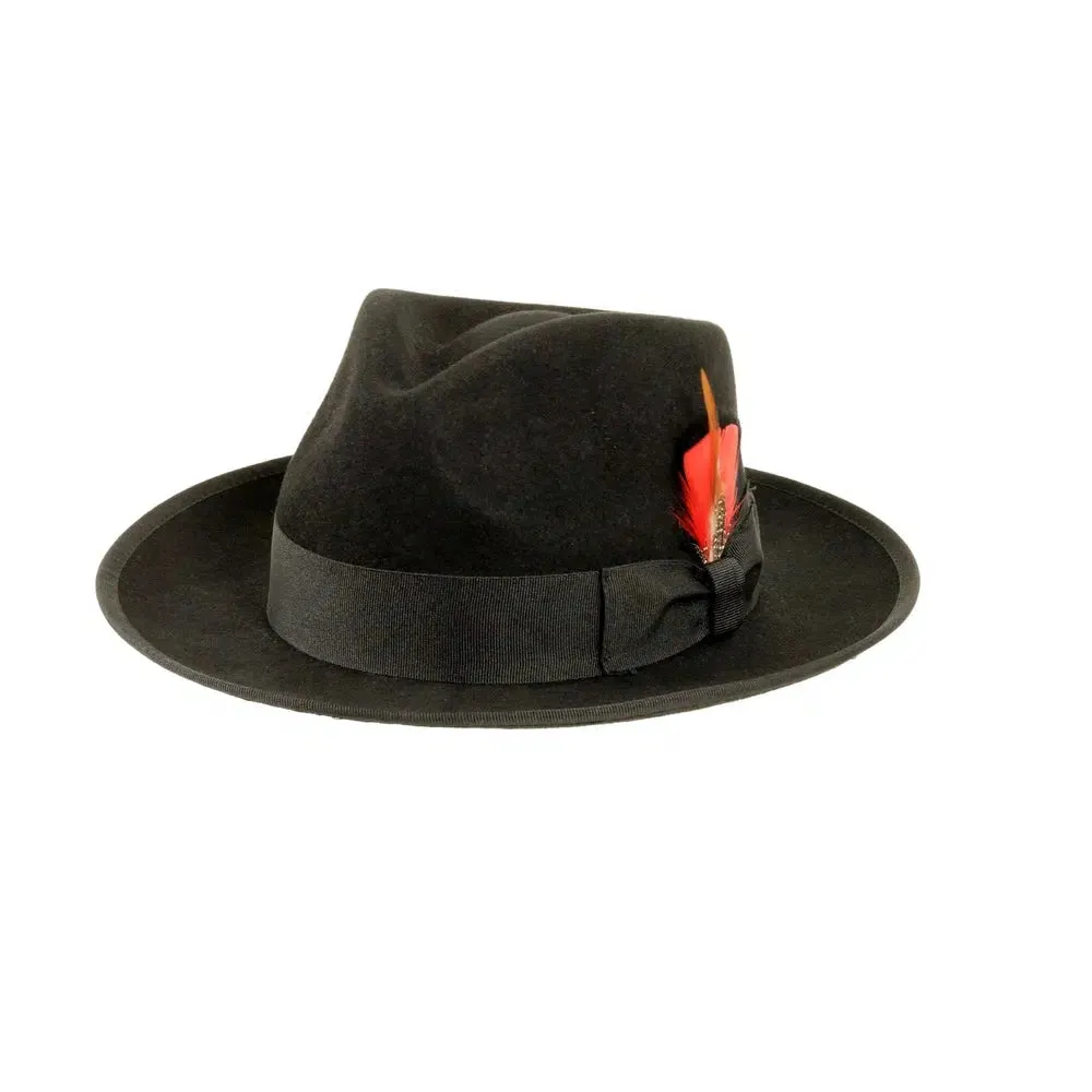 Broadway | Mens Felt Fedora Hat sold by American Hat Makers product image thumbnail 2