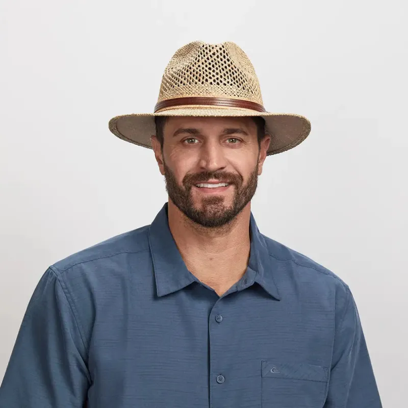 Cubana | Mens Seagrass Straw Sun Hat sold by American Hat Makers