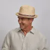 Elias | Mens Straw Fedora Hat sold by American Hat Makers
