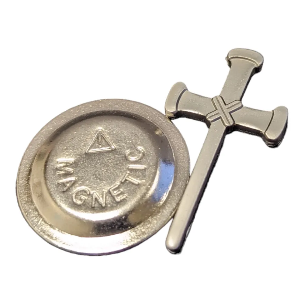Raised Cross | Magnetic Hat Pin sold by American Hat Makers product image thumbnail 2