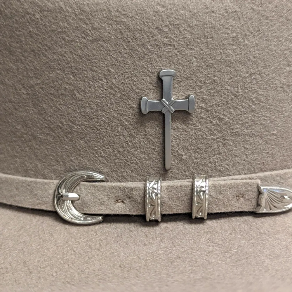 Raised Cross | Magnetic Hat Pin sold by American Hat Makers product image thumbnail 3