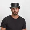 Bromley | Mens Top Hat with Carriage Hat Band sold by American Hat Makers
