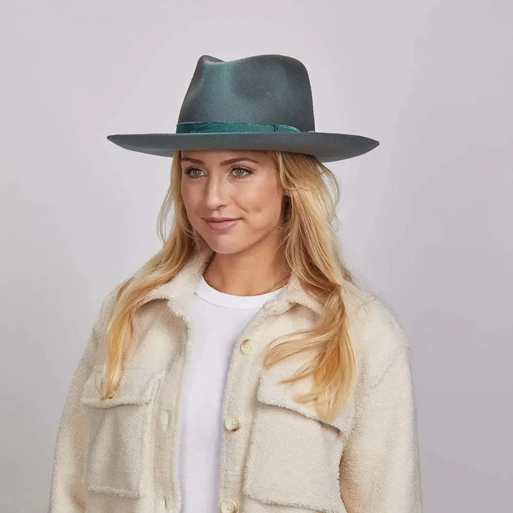 Greenwich | Womens Felt Fedora Hat sold by American Hat Makers product image thumbnail 4
