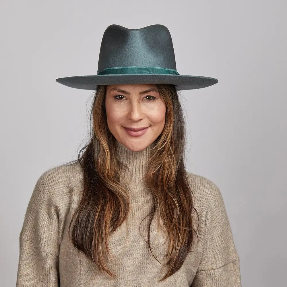 Greenwich | Womens Felt Fedora Hat sold by American Hat Makers
