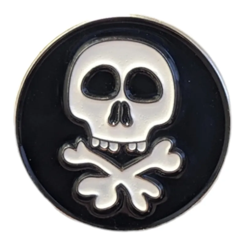 Skull & Crossbones | Magnetic Hat Pin sold by American Hat Makers