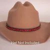 Red Line | Cowboy Hat Band sold by American Hat Makers