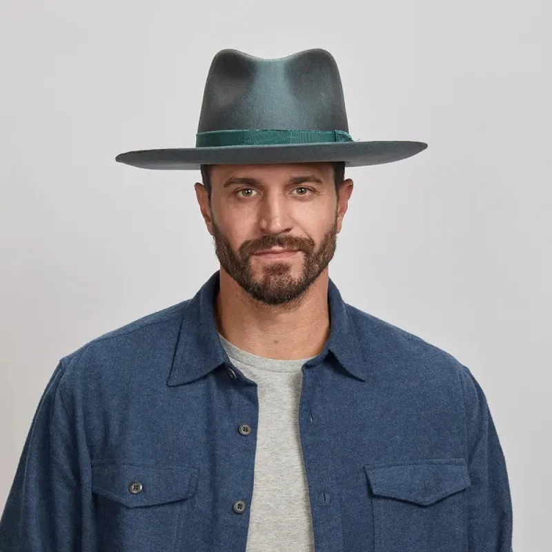 Greenwich | Mens Felt Fedora Hat sold by American Hat Makers