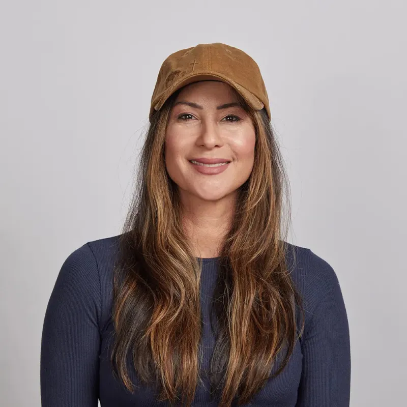 Devotion | Womens Cotton Panel Cap made by American Hat Makers