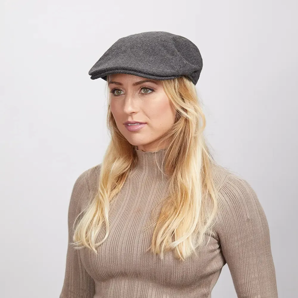 Mikey | Womens Newsboy Flat Cap sold by American Hat Makers product image thumbnail 5