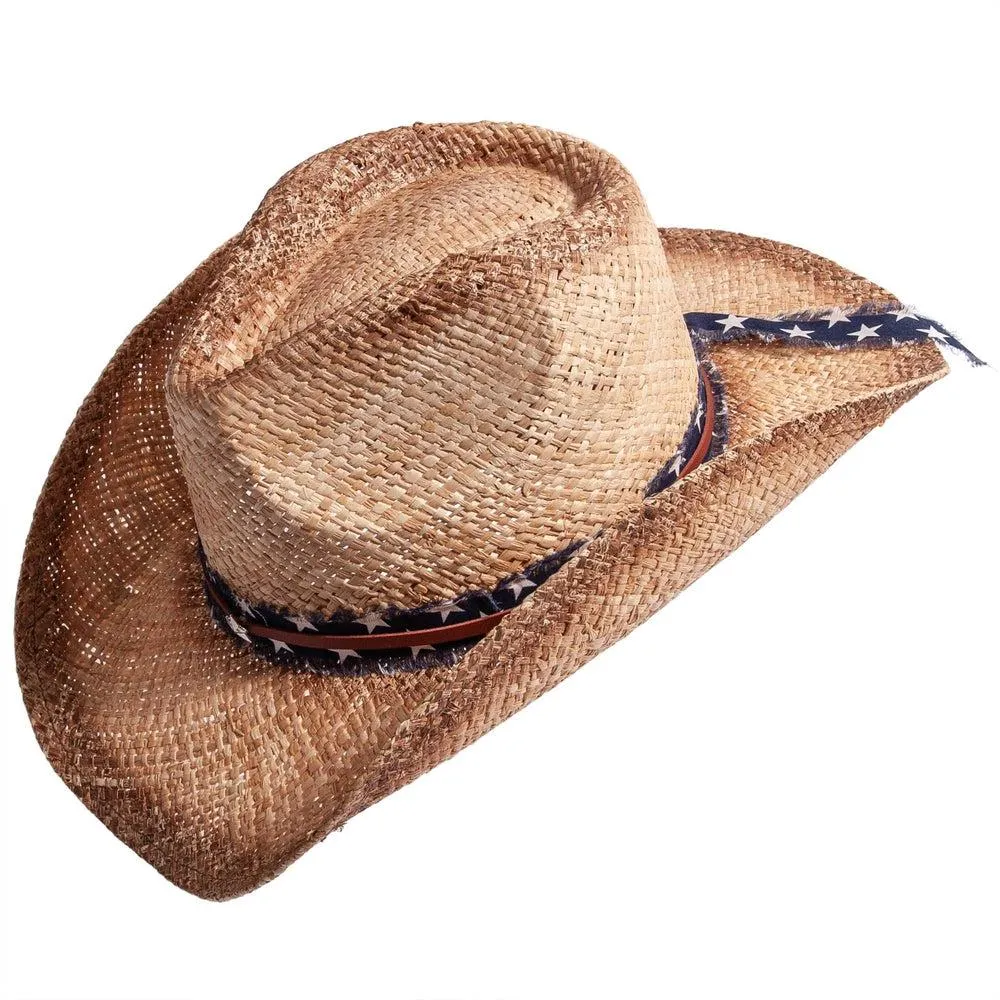 Dusty | Mens Straw Cowboy Sun Hat sold by American Hat Makers product image thumbnail 5