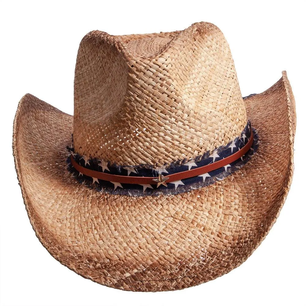 Dusty | Mens Straw Cowboy Sun Hat sold by American Hat Makers product image thumbnail 3