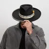 Lounge | Mens Black Pencil Rim Felt Hat sold by American Hat Makers