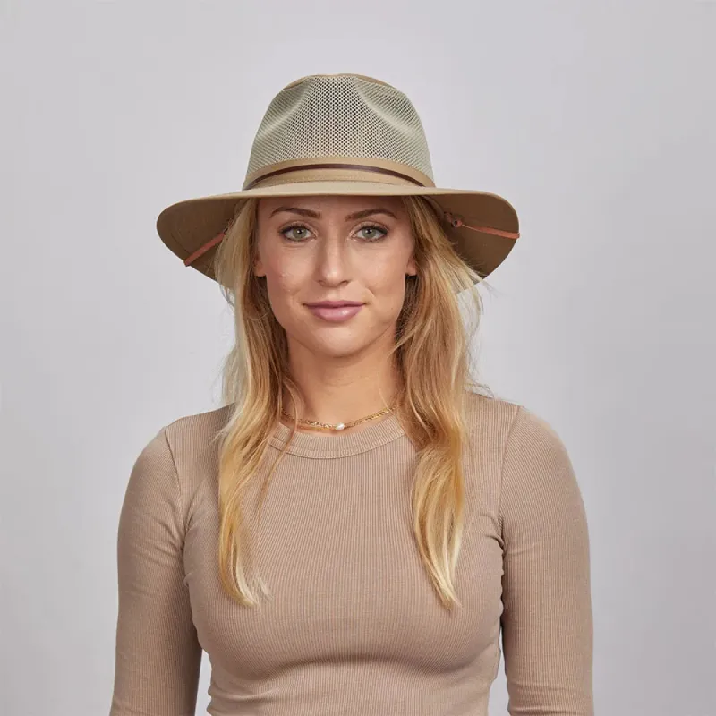 Wilderness | Womens Mesh Sun Hat sold by American Hat Makers