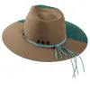 Sea N' Sand | Mens Wide Brim Felt Fedora Hat sold by American Hat Makers