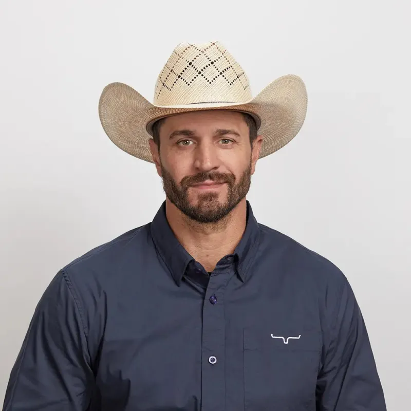 Gunman | Mens Straw Cowboy Hat sold by American Hat Makers