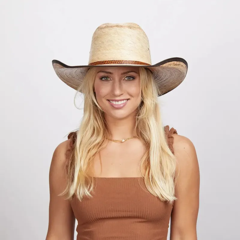 Yuma | Womens Palm Leaf Cowgirl Hat sold by American Hat Makers
