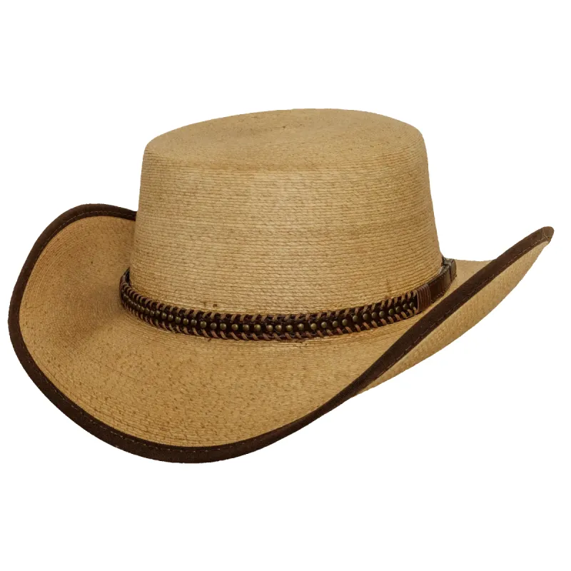 Palma | Mens Mexican Palm Western Cowboy Hat sold by American Hat Makers