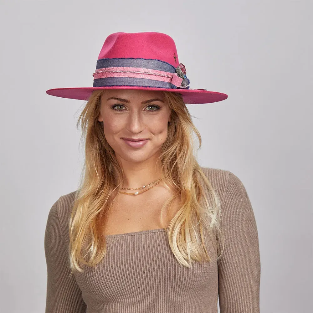 Rodeo Babe | Womens Felt Fedora Hat sold by American Hat Makers