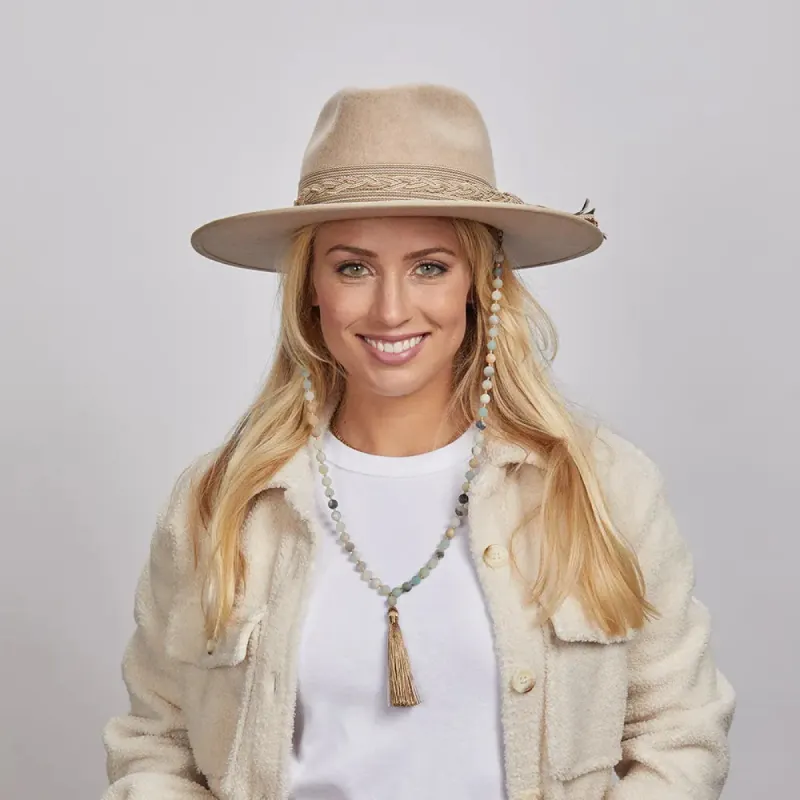 Moonshine | Womens Felt Fedora Hat sold by American Hat Makers