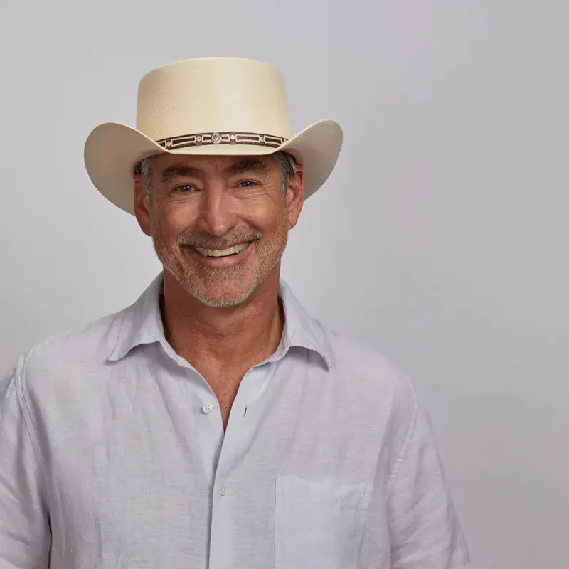 Ringleader | Mens Straw Top Hat sold by American Hat Makers