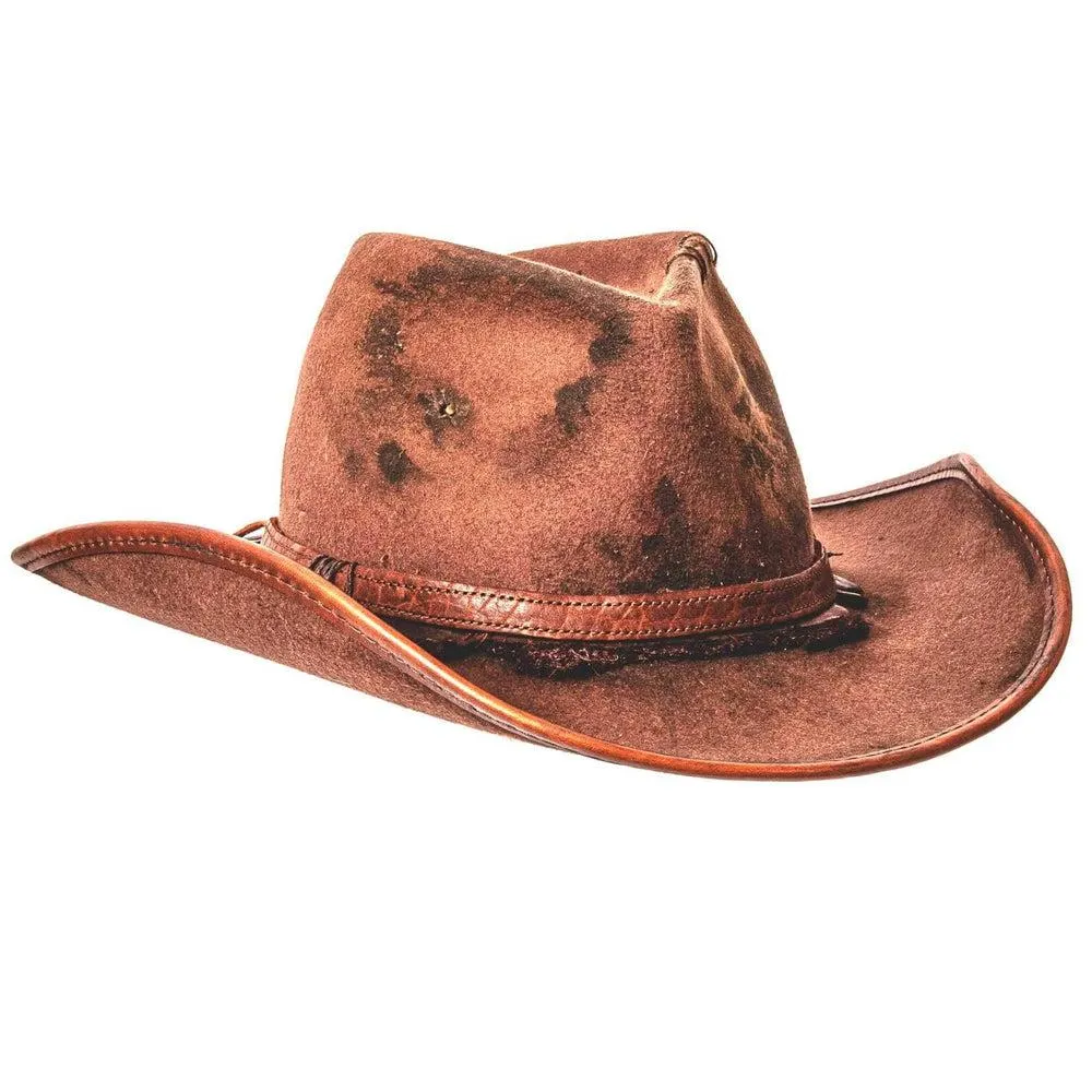 Duke | Womens Brown Felt Cowgirl Hat sold by American Hat Makers product image thumbnail 5