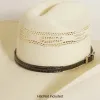 Whipstitch | Leather Cowboy Hat Band sold by American Hat Makers