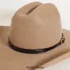 Whipstitch | Leather Cowboy Hat Band sold by American Hat Makers