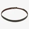 Elan | Leather Hat Band with Three Piece Buckle sold by American Hat Makers