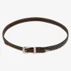 Elan | Leather Hat Band with Three Piece Buckle sold by American Hat Makers