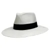 Medellin | Mens White Fedora Panama Hat sold by American Hat Makers