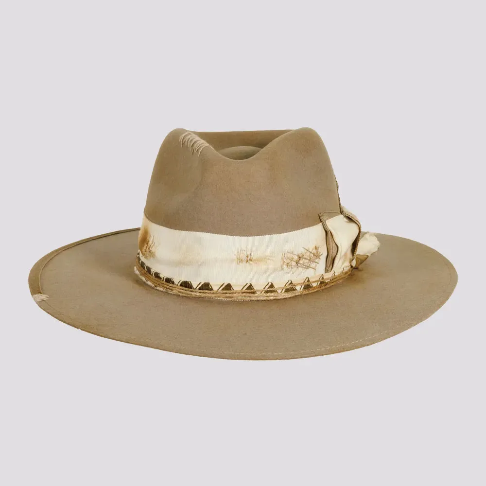 Justice | Womens Wool Felt Outback Fedora Hat sold by American Hat Makers product image thumbnail 2