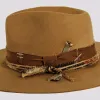 Axel | Mens Wool Felt Outback Fedora Hat sold by American Hat Makers