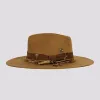 Axel | Mens Wool Felt Outback Fedora Hat sold by American Hat Makers