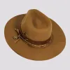Axel | Mens Wool Felt Outback Fedora Hat sold by American Hat Makers