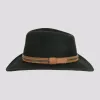Zion | Mens Crushable Wool Felt Outback Hat sold by American Hat Makers