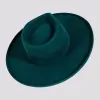 Rustler | Mens Wool Felt Teardrop Fedora Hat with Curled Brim sold by American Hat Makers