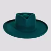 Rustler | Mens Wool Felt Teardrop Fedora Hat with Curled Brim sold by American Hat Makers
