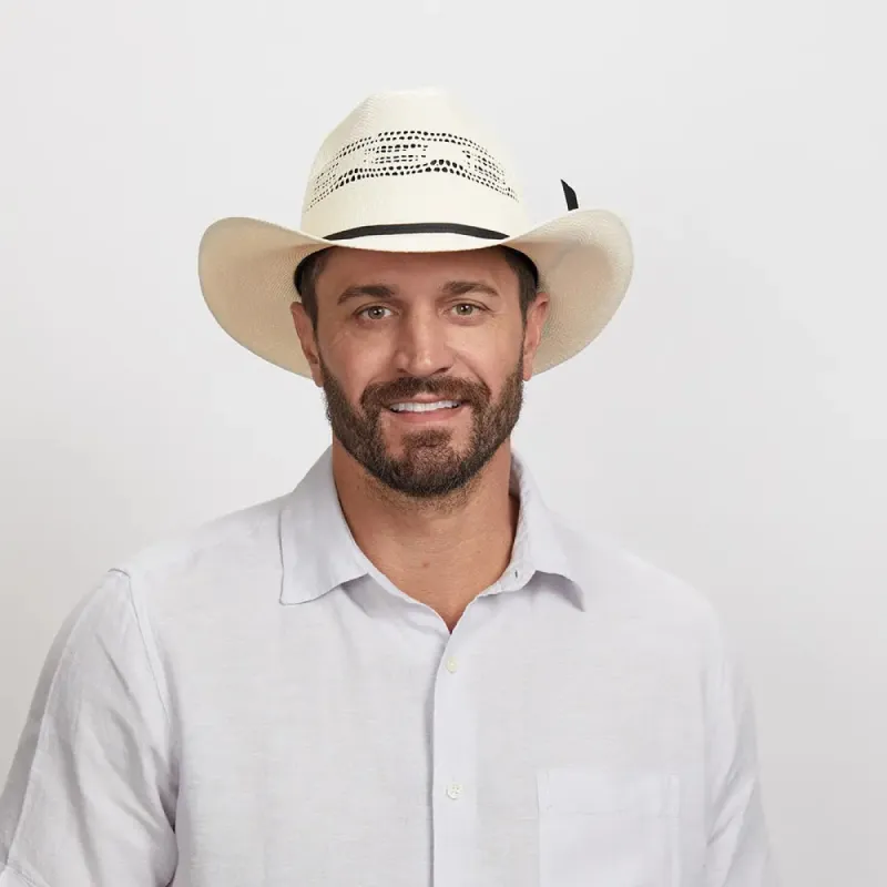 Cody | Mens Straw Cowboy Hat sold by American Hat Makers