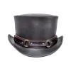El Dorado SR2 | Womens Leather Top Hat with SR2 Hat Band sold by American Hat Makers