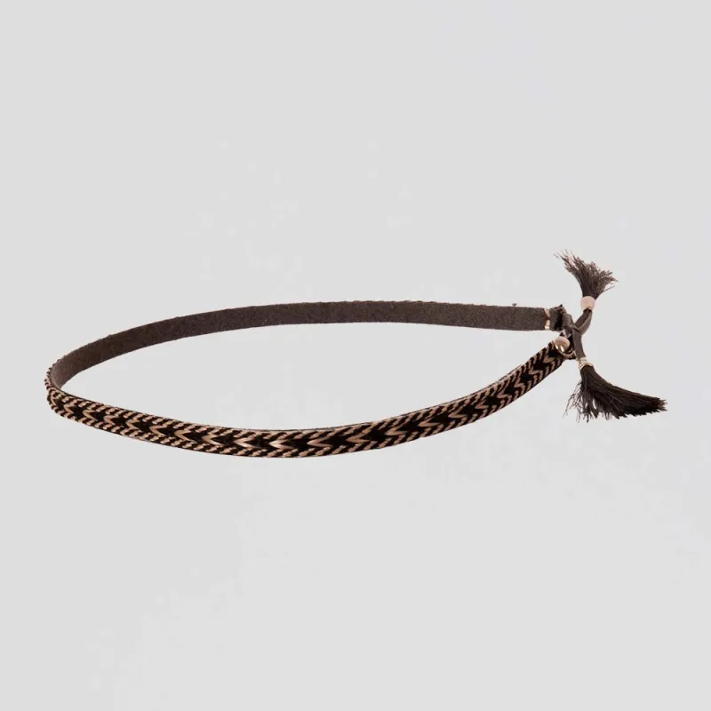 Bodie | Horsehair Leather Hat Band sold by American Hat Makers