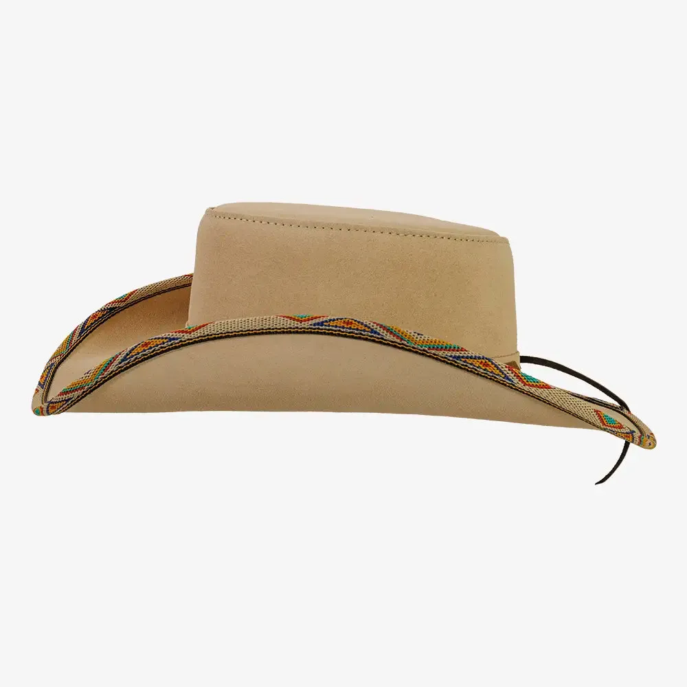 Charro | Womens Genuine Suede Leather Cowgirl Hat sold by American Hat Makers product image thumbnail 3