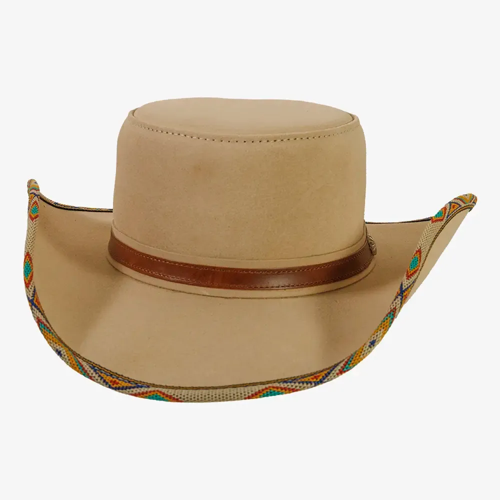 Charro | Womens Genuine Suede Leather Cowgirl Hat sold by American Hat Makers product image thumbnail 2