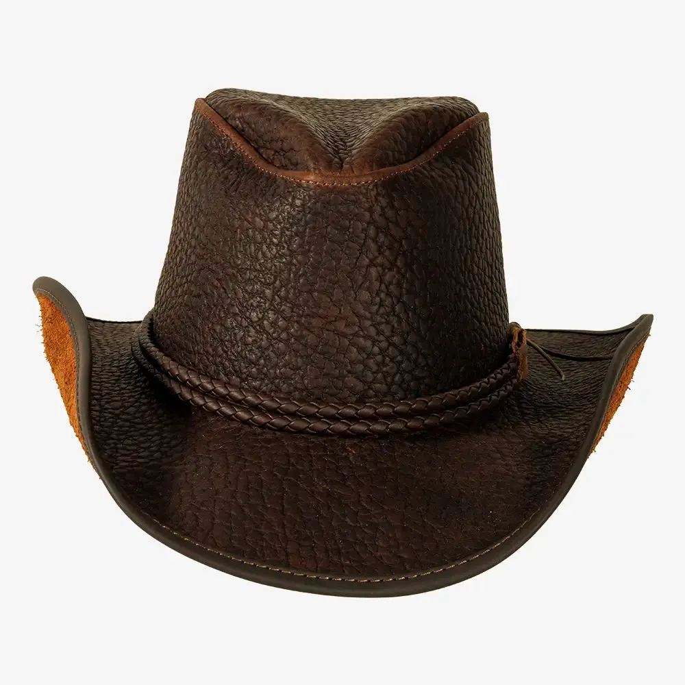 Butte | Womens Brown Western Genuine Leather Cowgirl Hat sold by American Hat Makers product image thumbnail 2