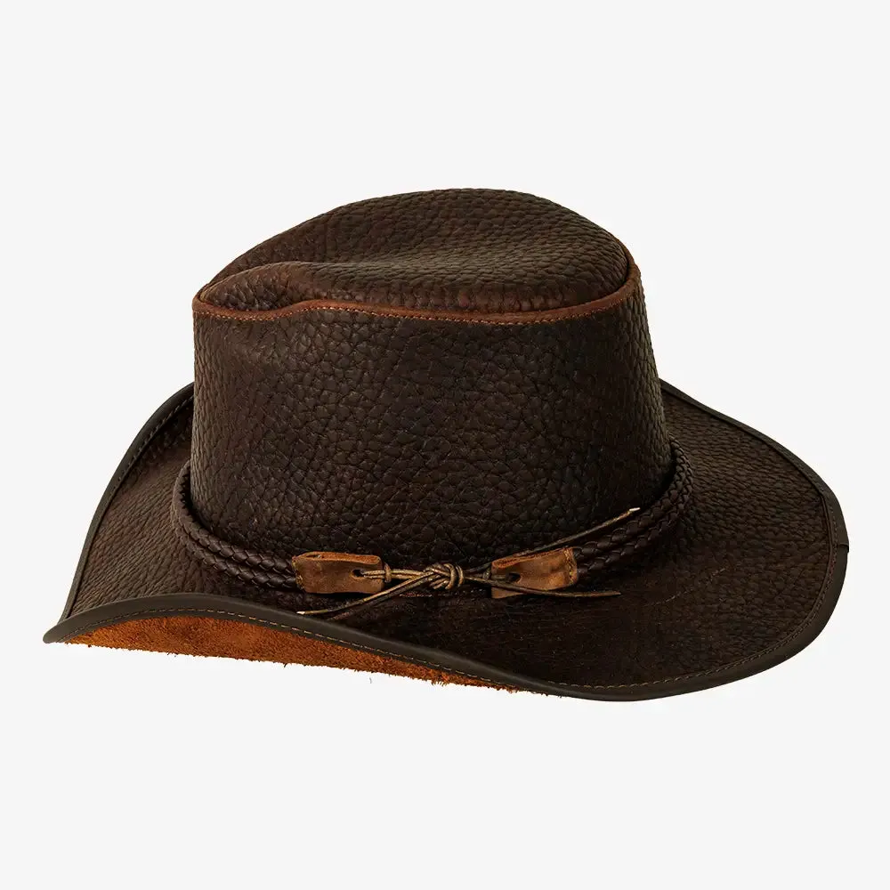 Butte | Womens Brown Western Genuine Leather Cowgirl Hat sold by American Hat Makers product image thumbnail 3